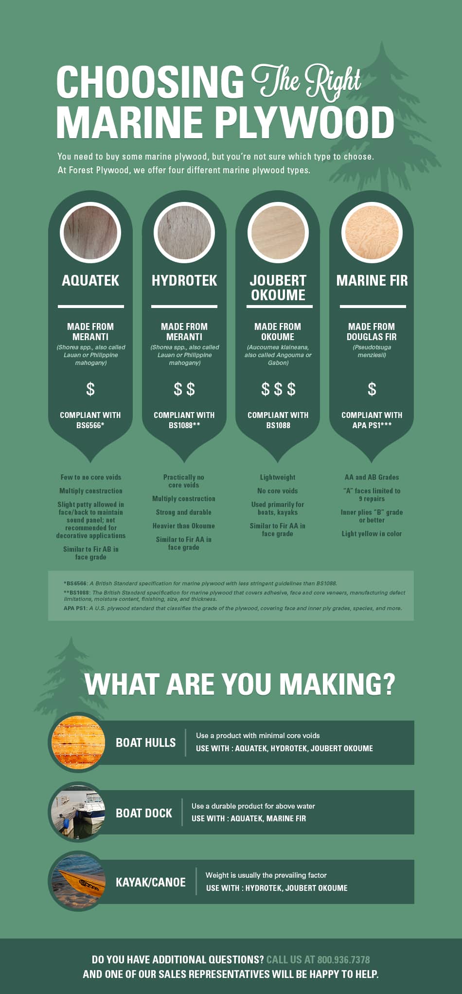 Choosing the Right Marine Plywood - Infographic